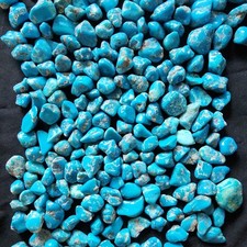 1/8th lb Stabilized Turquoise Stones, 55g/275ct Lots. picture