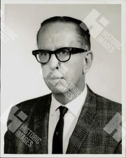 Press Photo Colonel Richard W. Owen Portrait with Glasses and Suit picture