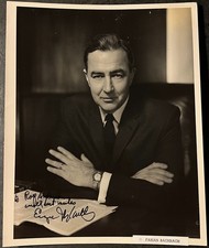 Eugene McCarthy Signed Autograph Photo U.S. Senator Minnesota Fabian Bachrach picture