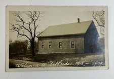 RPPC 1818 - 1909 Bethesda Meeting House Maryland Real Photo Postcard picture
