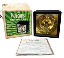 Vtg 1994 The Pulsar Xenon Wood Strobe (Model 2001W) Halloween Dance Fever(VIDEO) picture