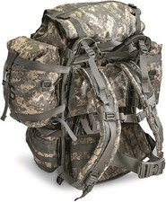 Previously Issued US G.I. Large ACU Rucksack Complete with Frame, Shoulder Strap picture