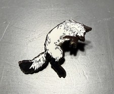 Fox in the Snow Cafe Lapel Pin - Columbus Dublin Ohio Coffee Shop Bakery picture