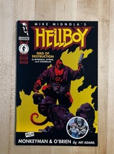 Hellboy: Seed of Destruction #1 Dark Horse Comics 1994, 1st solo Hellboy picture
