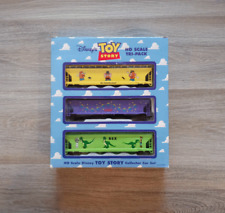 Disney Toy Story Express HO Scale Tri-Pack Train Box Cars Collector Set 1996 picture