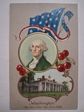 1910 GEORGE WASHINGTON POSTCARD Mount Vernon  picture