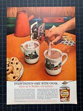 Vintage 1960 Nestle’s Hot Cocoa Print Ad picture