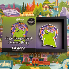 FiGPiN Disney Oogie Boogie Bash Dessert Party Mystery Pin Full Color Common 2025 picture