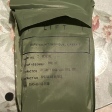 Individual Airman’s Survival Kit Packet No. 2 Military Issue w/ CR Glove picture