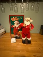 Rock Santa Collectibles Jingle Bell Rock Animated Santa Claus 1998 1st Edition picture