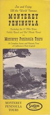 c1950 Monterey Peninsula Sightseeing Tours Brochure picture
