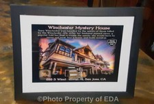 WINCHESTER MYSTERY HOUSE Relic Soil Sample w/COA Haunted Item Object House picture