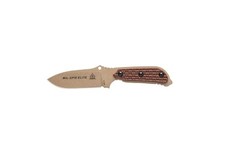 TOPS KNIVES USA TAN LINEN MICARTA MIL-SPIE ELITE FIXED BLADE KNIFE MIL3ELITETAN picture