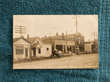 RPPC Parma Michigan Main Street Pesha Photo Posted 1911 Maria Staples Elba NY picture