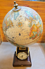 Vintage Replogle Weather Watch Desktop Globe; Three Weather Stations picture