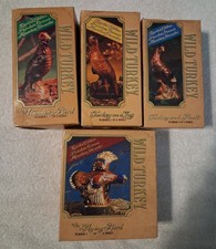 Vintage Limited Edition Wild Turkey Austin Nichols Decanter Set Of 4 (EMPTY) picture
