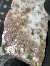 Beautiful Ocean Jasper Old Stock Pink Orbs Marovato Face Polished Stands picture