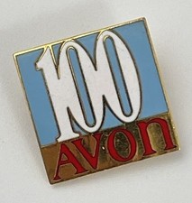 Avon Jewelry Ambassador Award Gold Tone Representative Vtg Button Pin Brooch picture
