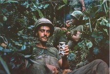 Vietnam War Photos -- US Soldiers Relaxing... picture