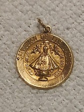 San Juan de los Lagos 4K Gold Religious Christian Medal Pendant picture