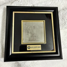 Vintage Historic Izmir Clock Tower Silver Plated Picture picture