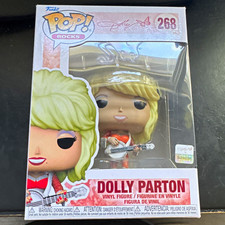 Funko Pop Rocks Dolly Parton Vinyl Figure #268 new box vaulted product retired picture