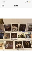 Vintage Polaroid & Photos Signed X5 Total Of 17 Mystery Actors picture