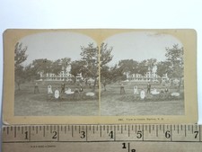 Centre Harbor NH Stereoview Kilburn Brothers People Family 1870s picture