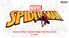PRESALE 2026 CardFun Marvel Spider Rally Trading Cards 1 Case 12 Boxes picture