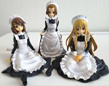 K-On Maid Outfit Figure Lot Collectible Anime Figures Authentic Japan Preowned picture