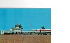 AEROPERU F28 @ Piura airport postcard airline picture