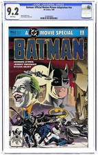 Batman: Official Motion Picture Adaptation #1 - 1989 - CGC 9.2 - Jerry Ordway picture