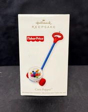 Hallmark Ornament 2012 Corn Popper Fisher Price NIB-10.24-139 picture