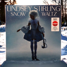 Lindsey Stirling Snow Waltz LP Sugarplum Pink Vinyl Christmas Target 2022 Sealed picture