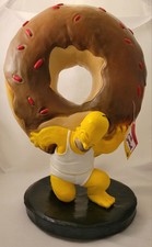 The Simpsons - Homer Atlas Holding Donut, 1999 à la carte, Latex picture