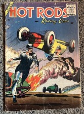 1956 Charlton HOT RODS AND RACING CARS #21 Good Condition picture