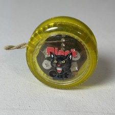 Vintage Black Cat Fireworks Promotional Yo-Yo, Yoyo picture