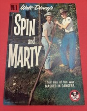 WALT DISNEY'S SPIN AND MARTY #7 1958 DELL COMIC ~ DAN SPIEGLE ART SHARP COPY picture