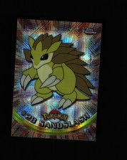 2000 Topps Chrome Pokemon Tekno Chrome Sandslash #28 NM-MT picture