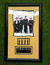 Tombstone Movie Frame & Matte Portrait Photo w Real W-W super .44 Mag cartridges picture