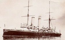 British Royal Navy RPPC Photo HMS Blake c.1910s picture