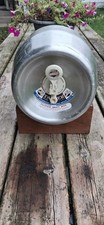 Vintage Empty Falstaff Tapper Draft Beer Mini Keg 2-1/4 gallons w/ Stand picture