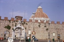 c1960's Kodachrome 35mm Slide, Pisa Baptistery Wall, Italy St John's European picture
