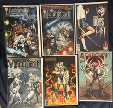 73 Comic Book Lot: Lady Death, Zenescope, White Widow, indie publishers picture