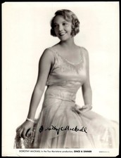 Dorothy Mackaill Actress Signed 8 x 10