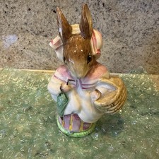 Vintage 1951 Beswick Beatrix Potter Mrs. Rabbit Figurine Made In England picture