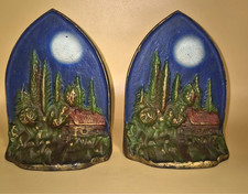Antique Cast Iron Bookends 