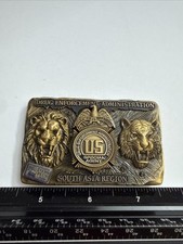 DEA South Asia Region Special Agent Delta Design Challenge Coin picture