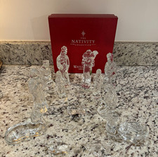Vintage Waterford Crystal 11-Piece Nativity Collection Set picture