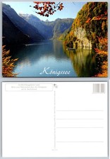Königssee Berchtesgadener Land Germany Scenic Autumn Photo Postcard picture